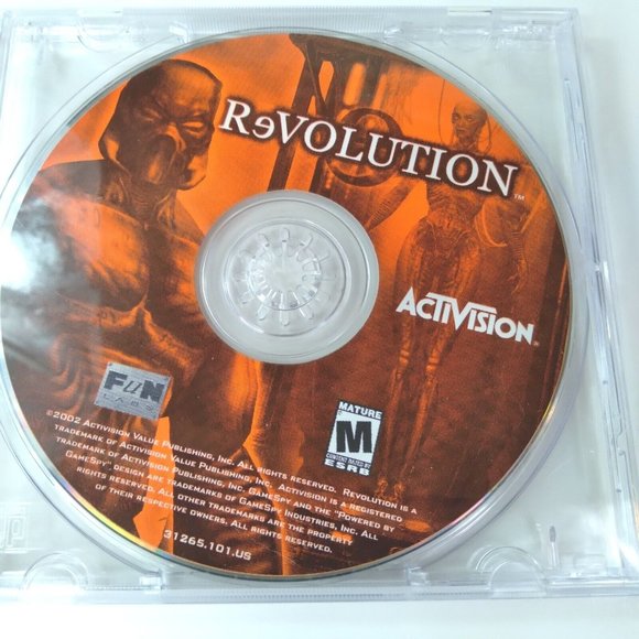 Revolution PC Game AcTiVision in Jewel Case 2002~No manual. Very good co… - Picture 2 of 4